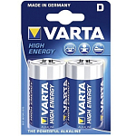 Элемент питания VARTA LR20 BL-2 LONGLIFE POWER (High energy)