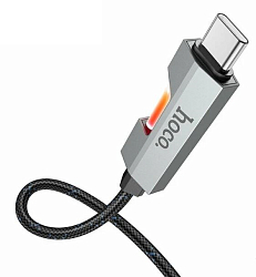Кабель USB <--> Type-C  1.0 HOCO U123 черный