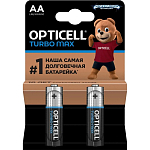 Элемент питания OPTICELL LR06 TURBO MAX BL-2