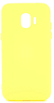 Задняя накладка XIVI для SAMSUNG Galaxy J2 (2018), SC, матовая, №41, жёлтый