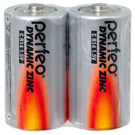Элемент питания PERFEO R14 Dynamic Zinc BL-2