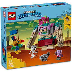 Конструктор LEGO Minecraft 21257 Столкновение с Пожирателем