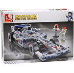 Конструктор SLUBAN «Формула: гоночный болид», 267 деталей