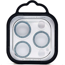 Противоударное стекло для камеры СG06 для iPhone 15 Pro/15 Pro Max (blue)