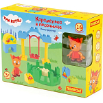 Конструктор ПОЛЕСЬЕ Макси - "Три кота. Карамелька в песочнице"16 эл