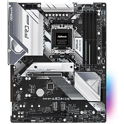 Материнская плата ASRock B650 PRO RS, Socket AM5, AMD B650, 4xDDR5-5200, HDMI+DP, 2xPCI-Ex16, 1xPCI-Ex1, 4xSATA3(RAID 0/1/10), 3xM.2, 8 Ch Audio, 1x2.