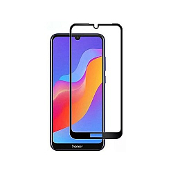 Противоударное стекло 2.5D NONAME для HUAWEI Y6 (2019), Ceramic, Anti-Blue, черное, матовое, полный клей