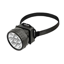 Фонарь налобный "Мастер К.", 7 LED, 1 режим, 7.5 х 6.3 см, 3 АА 1268445