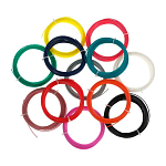 Пластик LuazON PLA-12, для 3Д ручки, 12 цветов по 10 метров 5120751