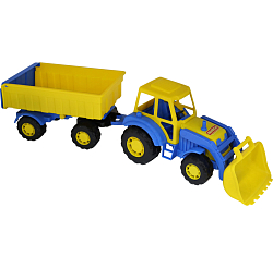 Трактор Алтай с прицепом и ковшом №1 35349