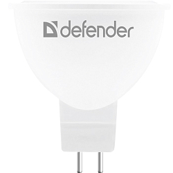 Лампа светодиодная DEFENDER MR16 10W/830/GU5.3 софит, теплый белый