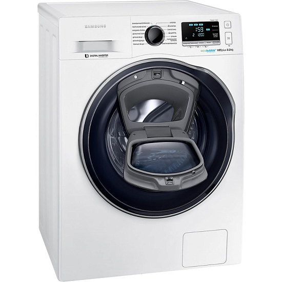 Стиральная машина Samsung WW80K6210RW белый