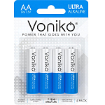 Элемент питания VONIKO LR06 BL-4 (3/80/640)