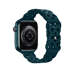 Силиконовый ремешок HOCO WA09 Flexible для APPLE Watch 42/44/45/49mm, зелёный