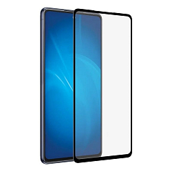 Противоударное стекло DF для Poco F4 GT DF poColor-08 black