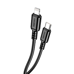 Кабель Lightning <--> Type-C  1.0м Kakusiga KSC-982 черный