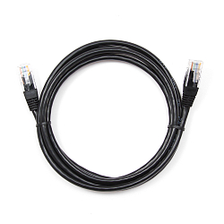 Патч-корд  2.0м GEMBIRD PP12-2M/RO категория 5e (черный)