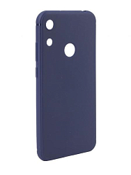 Силиконовый чехол NEYPO для HUAWEI Honor Play, Soft Matte, матовый, синий