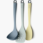 Набор кухонных силиконовых инструментов NADOBA, серия PAULINA, 3 пр.