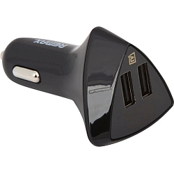 Авто ЗУ 3.4A REMAX Aliens RCC-C208 чёрный