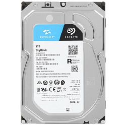 Внутренний HDD 3.5" 2Tb SEAGATE ST2000VX017 SATA-III Surveillance Skyhawk (5400rpm) 256Mb 3.5"