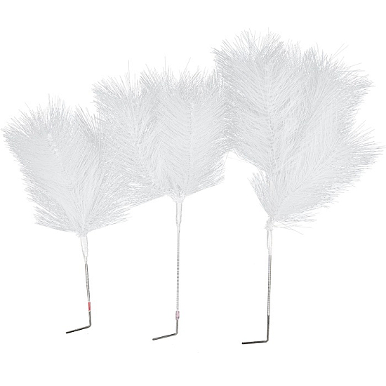 Ель искусственная ЗОЛОТАЯ СКАЗКА "Пушистая" 150 см, белая, 592047