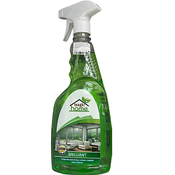 Средство для чистки стекол и зеркал Brilliant, 0,75л/ PF050075