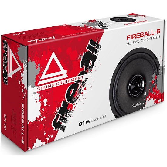 Автоакустика AURA FIREBALL-6 (16,5см)
