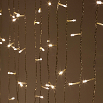 Гирлянда "Занавес", 3 х 3 м, свечение теплое белое, 8 режимов, ЭРА