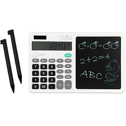Калькулятор с HD планшетом для рисования ZH-70 Белый