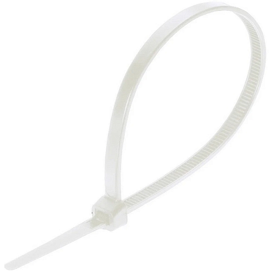 Хомут-стяжка SMARTBUY 2.5 х 150 белый (SBE-CT-25-150-w)