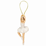 Полирезиновая подвеска "Балерина Роза" 8*3см УТМ01505639