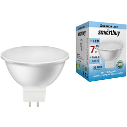 Лампа светодиодная SMARTBUY GU5.3 7W/4000K