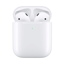 Гарнитура APPLE AirPods 2 (MV7N2) без беспроводной зарядки чехла