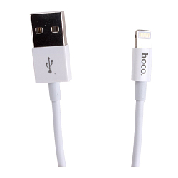Кабель USB <--> Lightning  1.0м HOCO Skilled X23 белый