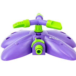 Разбрызгиватель вращающийся Бабочка, 3 лопасти, с регулировкой// Palisad 654018