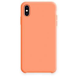 Силиконовый чехол SILICONE CASE для iPhone X/XS (66 манго)