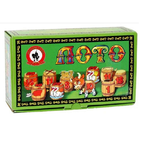 Лото деревянное 02001