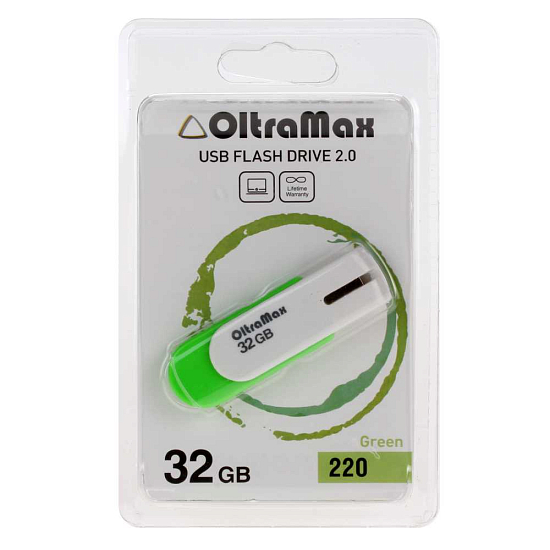USB 32Gb OltraMax 220 Green