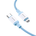 Кабель Lightning <--> Type-C  1.0м Jokade JA014 синий 5A