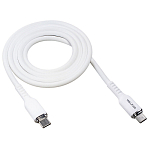 Кабель Type-C <--> Type-C 1.0м WALKER C795 белый, 60W