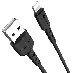 Кабель USB <--> Lightning  1.2м HOCO X30 Star чёрный