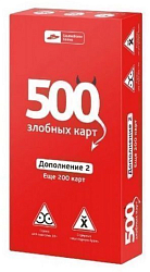 500 злобных карт Дополнительный набор Красный
