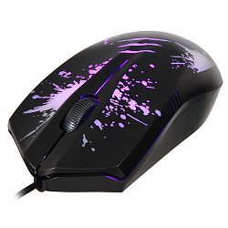 Мышь OKLICK 399M STIGMA черный, USB