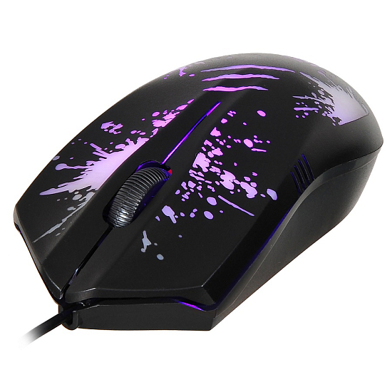 Мышь OKLICK 399M STIGMA черный, USB