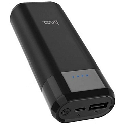 Внешний АКБ HOCO B35A, Entourage (5200mAh) (1USB) (1A) чёрный