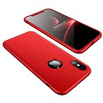 Задняя накладка 3в1 для Apple iPhone X/XS, красная