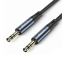 Кабель Jack 3.5 <--> Jack 3.5  1.0м YESIDO YAU39 чёрный