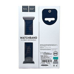 Силиконовый ремешок HOCO WA21 для APPLE Watch 38/40/41mm Black Flexible series silicone