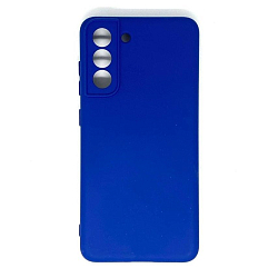 Задняя накладка ZIBELINO Soft Case для Samsung Galaxy S21FE (5G) (темно-синий)